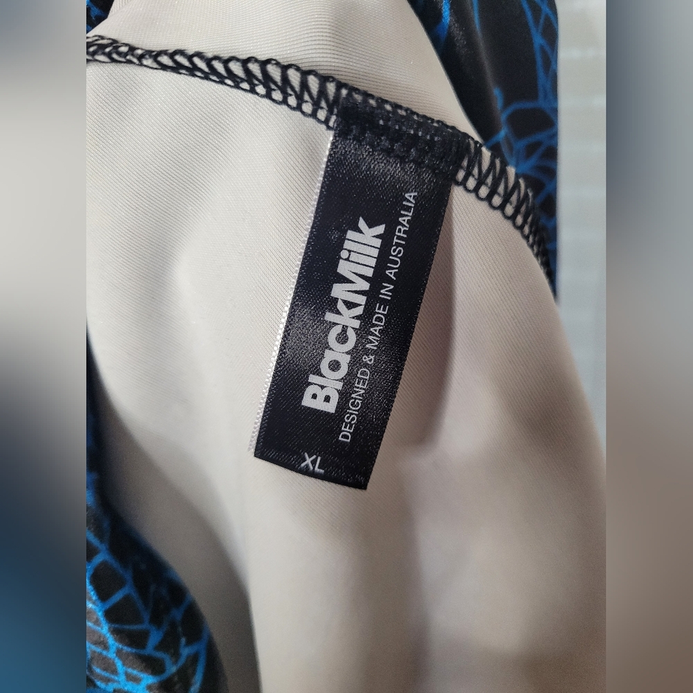 Blackmilk Venomous Blue Velvet Mini Strappy Dress Size XL Black Whimsigoth - Picture 13 of 14